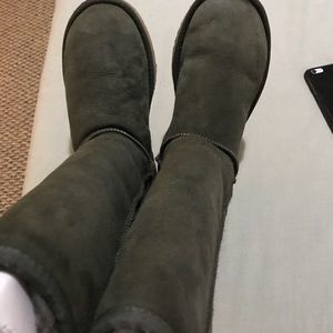 Ugg green grey, US8 EU38.
